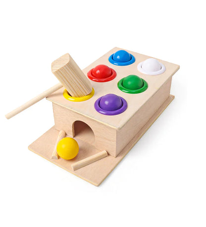 Hammer ball knock pounding bench