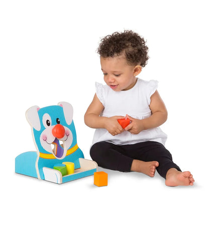 Spin & feed shape sorter