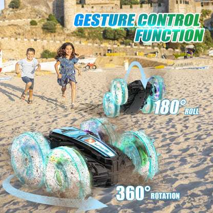 Loheer RC Car for Kids, 2.4 GHz Amphibious Remote Control Cars All Terrain Toys Boys Girls Gifts