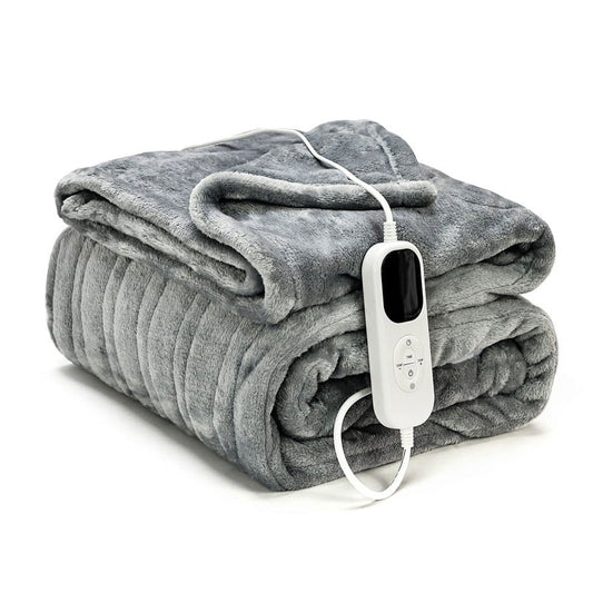 Heated car Blanket - 12 Volt Electric Blanket for car, Portable Heated Blanket for Car, Truck, SUV, RV & Camping, with Temperature Controller