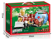 RC Train Set for Kids Remote Control Steam Locomotive Retro Train, with Railroad Carriages Long Tracks, Battery-Powered Model Train RC Toy Gift for Boys & Girls Ages 3-8